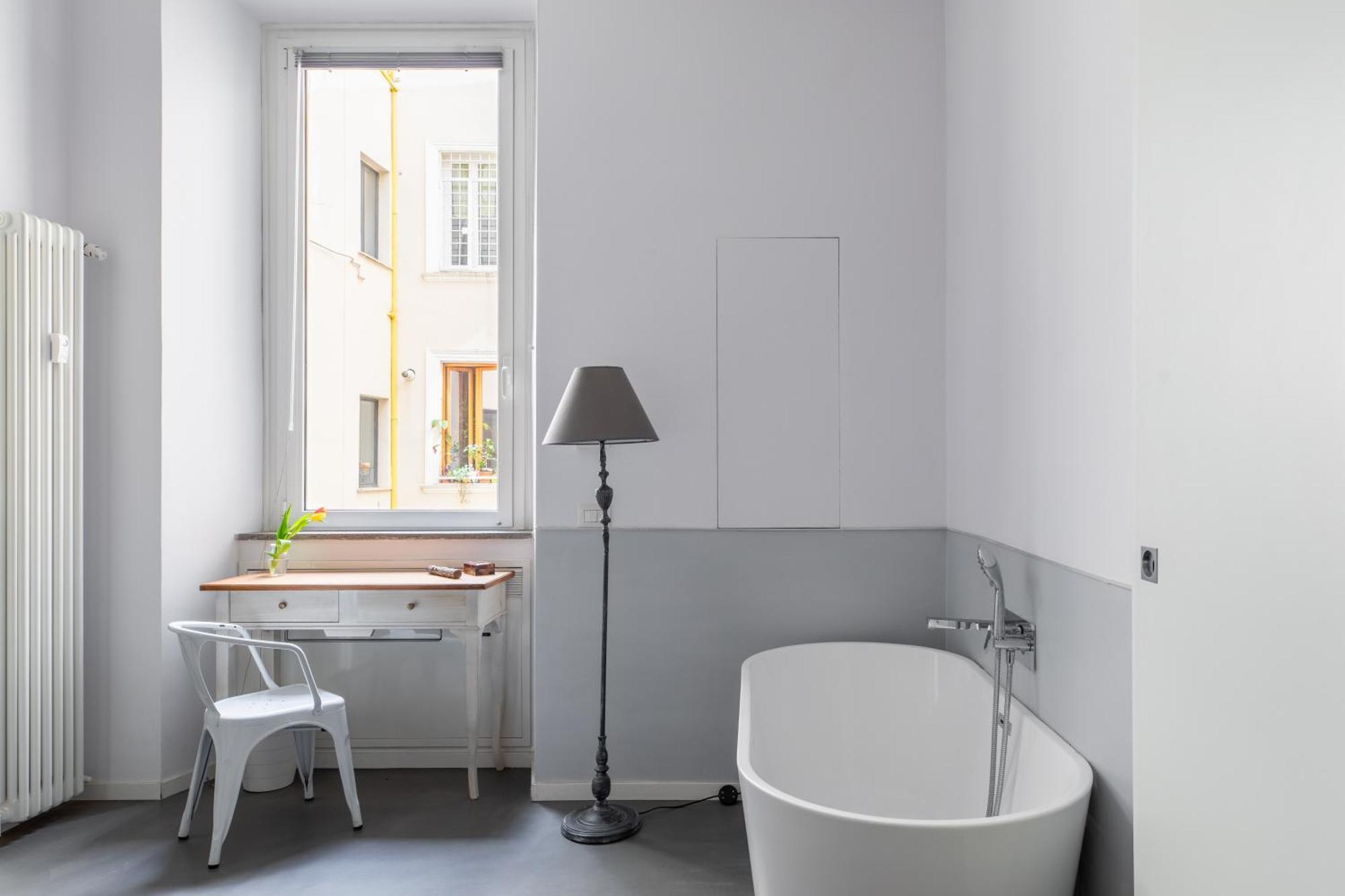 Trastevere Modern 4br 4baths, Wifi, Ac, Custom Kitchen, Living Apartamento *