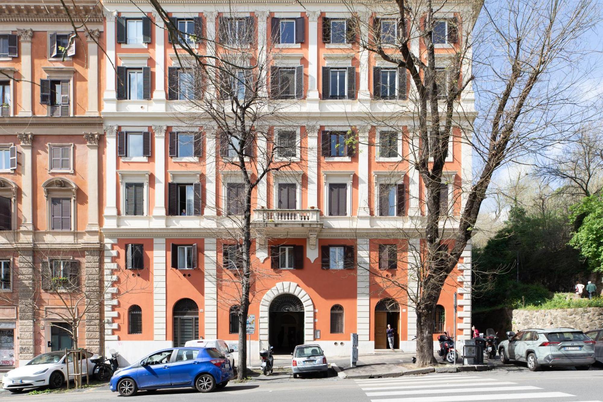 Appartamento Trastevere Modern 4br 4baths, Wifi, Ac, Custom Kitchen, Living